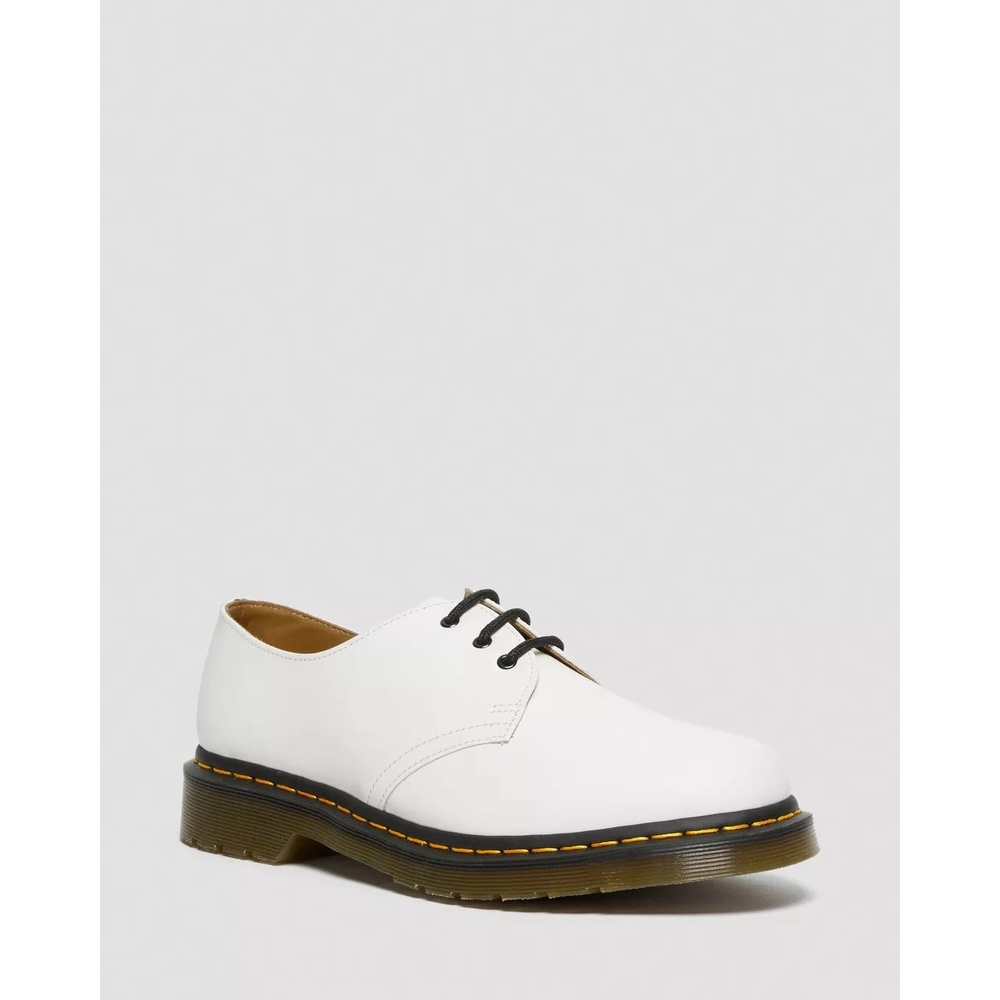 Dr. Martens 1461 Smooth Leather Oxford Shoes in White Size 7 NWT - Picture 1 of 16